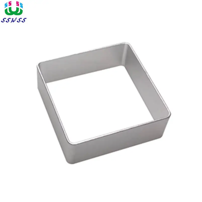 

Aluminum Alloy,Little Square Patterns Shape Cake Decorating Fondant Cutters Tools,Bean Curd Cake Baking Molds.