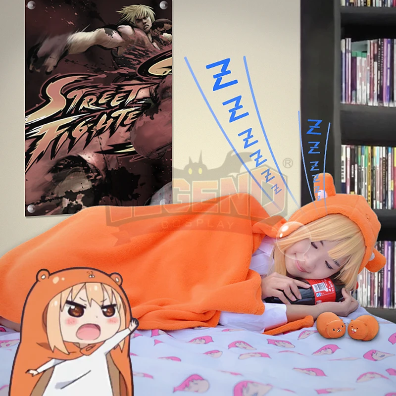 Косплей legend Himouto! Плащ Umaru-плащ Чана аниме Umaru chan мультипликационный персонаж дома