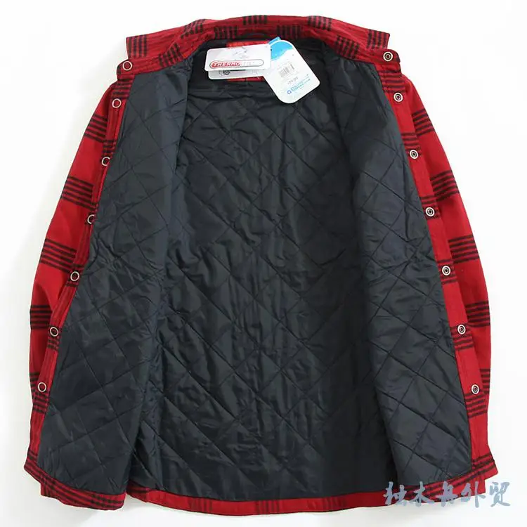 camisas acolchadas hombre