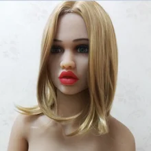 #66 silicone sex doll head for big size love doll,oral sex doll heads
