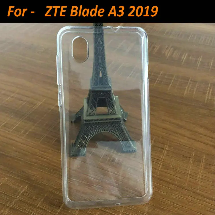 

Tikigogo High Grade Quality Case For ZTE Blade A3 2019 Case Transparent Soft Silicon TPU Silicone Case Back Cover