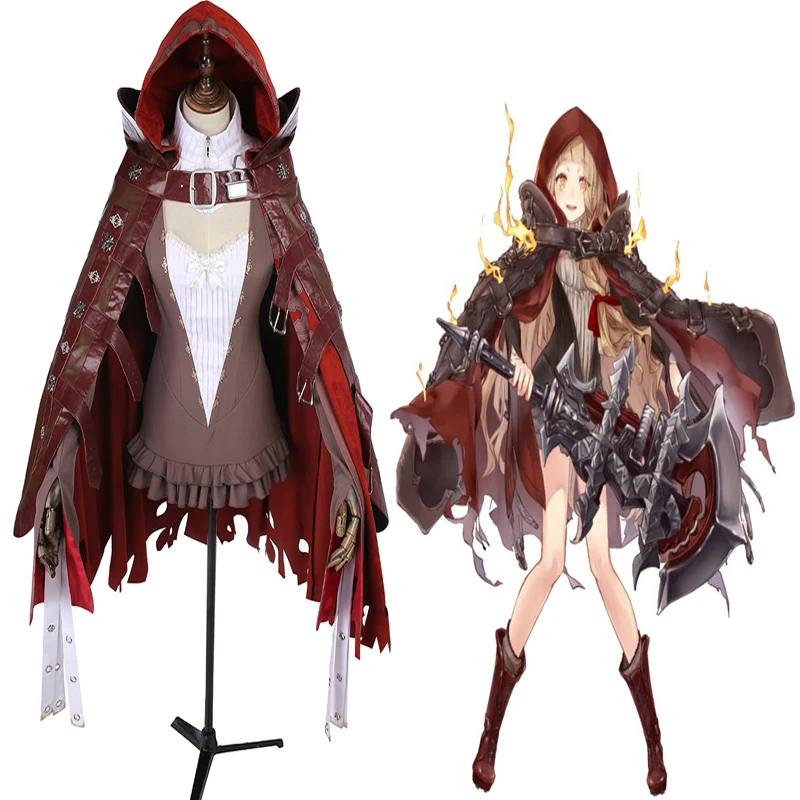 Гамне SINoALICE Косплей Костюм шлифовальные станки для костюмированной вечеринки