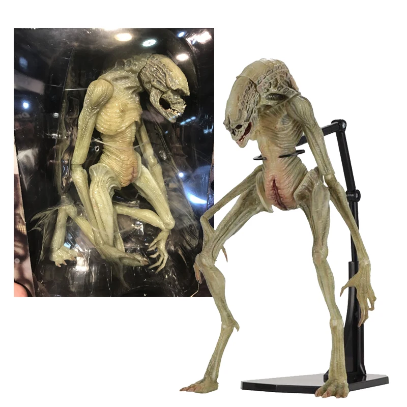 NECA Alien Vs фигура хищника инопланетянин восстановление Delune новорожденный экшн