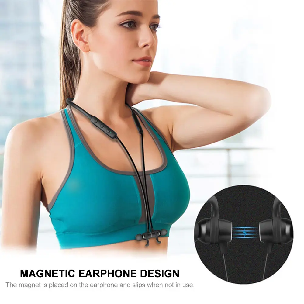 Koop Bluetooth headset Anti zweet waterdichte draadloze oortelefoon sport bass bluetooth oortelefoon met microfoon voor telefoon iPhone xiaomi