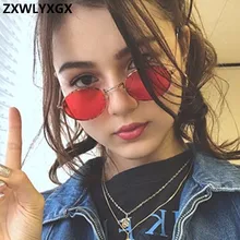 Овальные Солнцезащитные очки женские/мужские очки женские роскошные брендовые дизайнерские ретро металлические солнцезащитные очки винтажные зеркальные UV400 oculos de sol