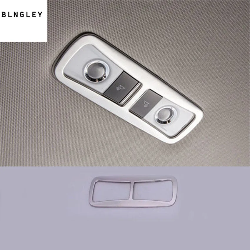 

1pc Car sticker Stainless steel rear reading light panel decoration cover for 2018 2019 HONDA Accord 10th MK10 car accessories