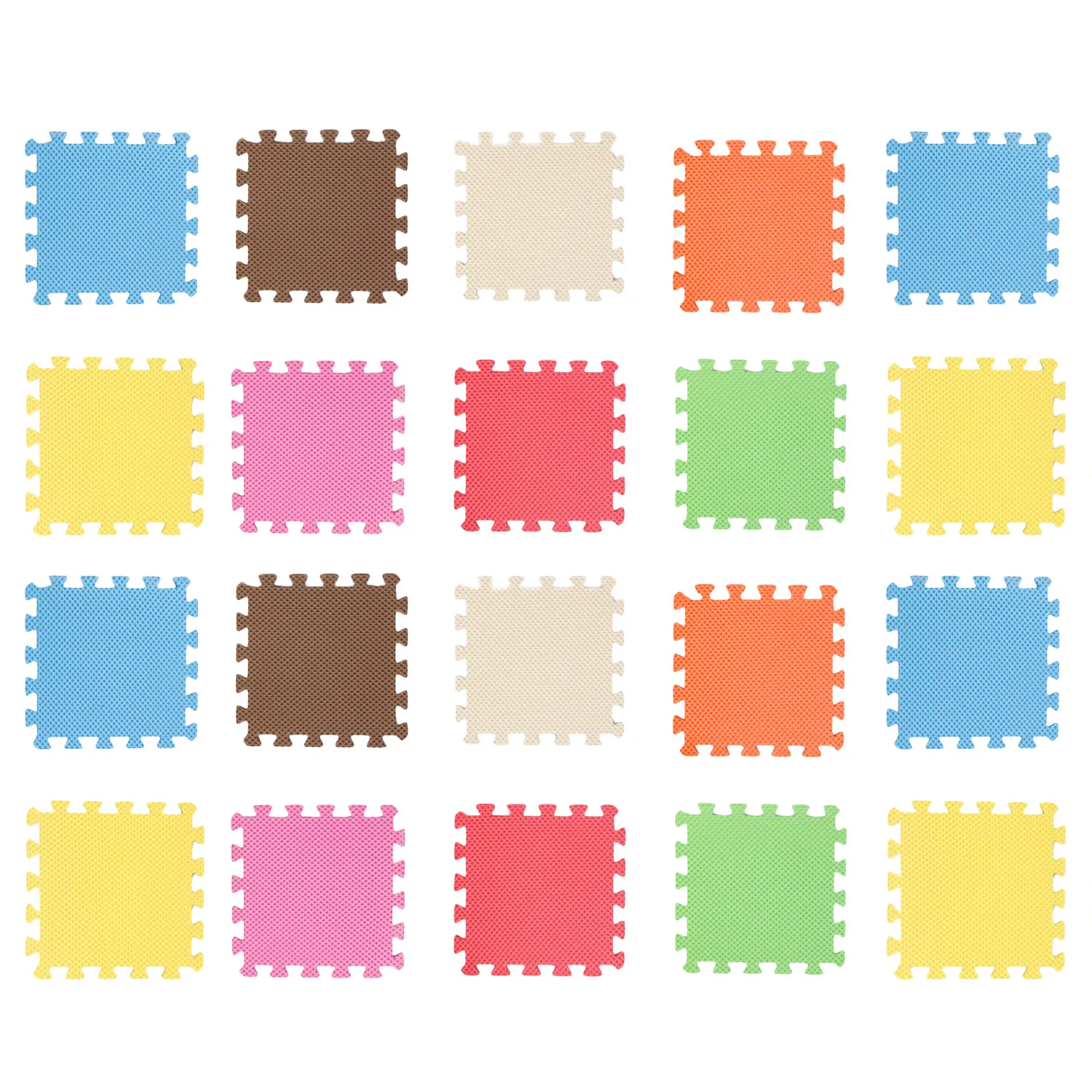 20 шт 30x30 см разные цвета EVA пены упражнения игры головоломки коврики для детей малышей Детская комната Напольные принадлежности