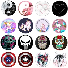 40x0,3 мм Металлические Таблички на заказ, железный диск на магните, держатель для мобильного телефона на магните, автомобильный держатель для телефона