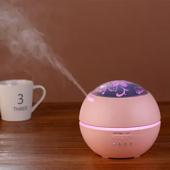 

Aromatherapy LED light humidifier bedroom Essential oil diffuser Colorful spray