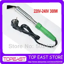 Популярные припоя инструмент 2 круглых штекерных соединителя Europ штекер Тепловая паяльник для подключения к 220 V-240 v-300 w высокое качество