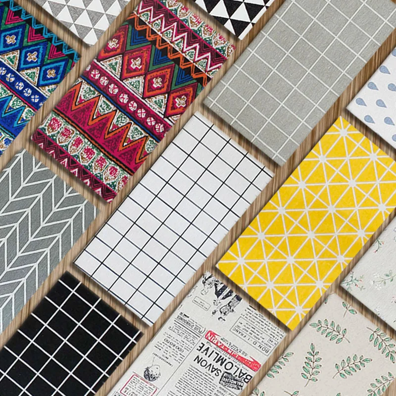 

Simple Nordic pastoral lattice waterproof coffee table table cloth fabric cotton small fresh table mat tablecloth