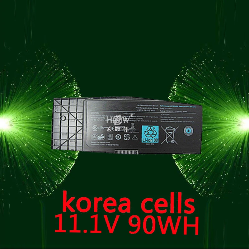 

HSW battery 11.1V 90WH For Dell Alienware M17x R3 0C852J 0F310J 312-0944 C852J F310J H134J bateria akku