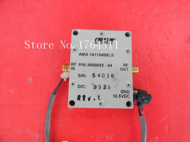 

[BELLA] CPI AMA141154B8LS 10.5V SMA supply amplifier