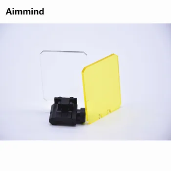 

Hunting Airsoft Red Dot Sight Scope Riflescopes lens protector Airsoft RiflescopeTransparent Bullet Proof Lens Protector