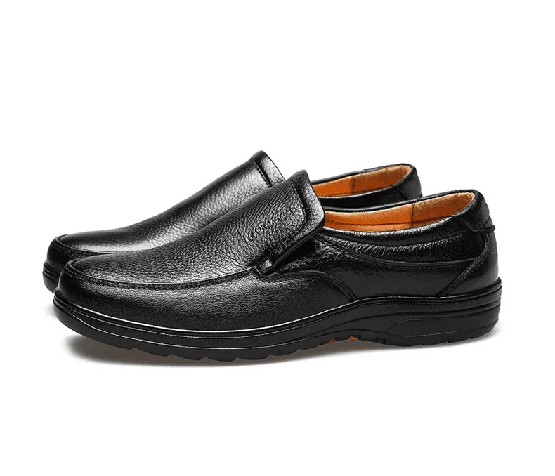NPEZKGC/Мужская обувь из натуральной кожи; удобная мужская повседневная обувь; Chaussures; мужская обувь на плоской подошве без застежки; zapatos hombre