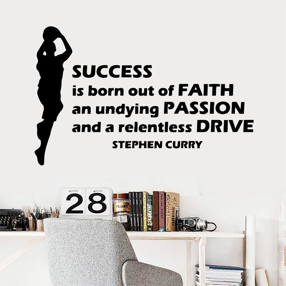 

Custom Basketball Self Adhesive Vinyl Waterproof Wall Decal Decor Living Room Bedroom Removable Art Decals vinilo decorativo