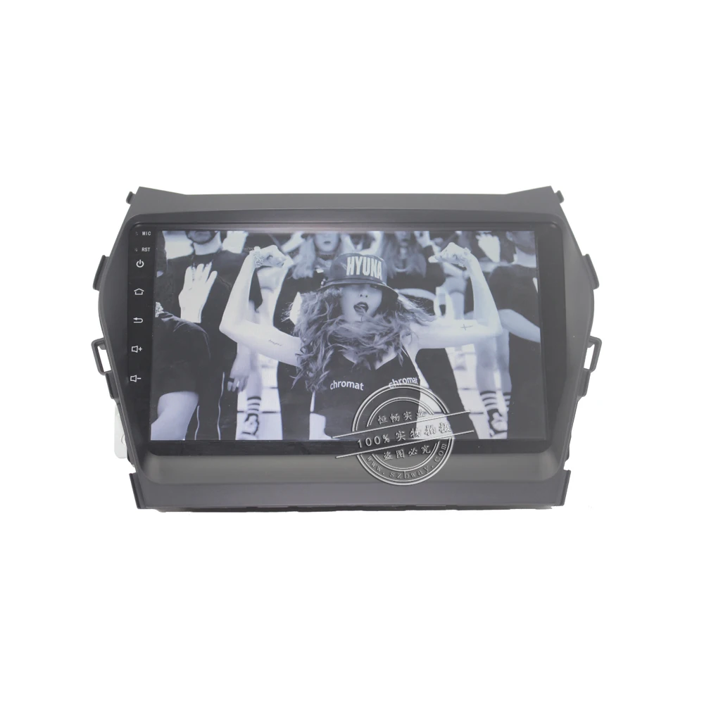 Excellent HACTIVOL 9" Quad core car radio gps navigation for Hyundai IX45 SANTA FE 2013 android 7.0 car DVD player with 1G RAM 16G ROM 2