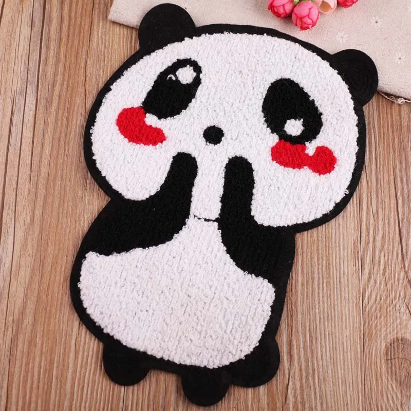 cloth stickers computer embroidery chapter cute cartoon panda towel embroidered clothes decoration patch stickers