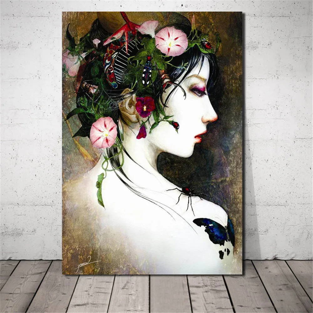 sexy lady  canvas painting (3)