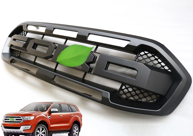 

ABS Front Middle Grille Racing Grills Front Bumper Grills FOR EVEREST ENDEAVOUR 2015-18