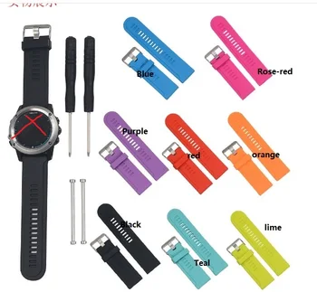 

DHL free .50pcs/lot .new replacement Strap Wristband For D2 / Fenix / Fenix2 / Fenix3/ Fenix3 HR/ Quatix/ Quatix3 / Tactix