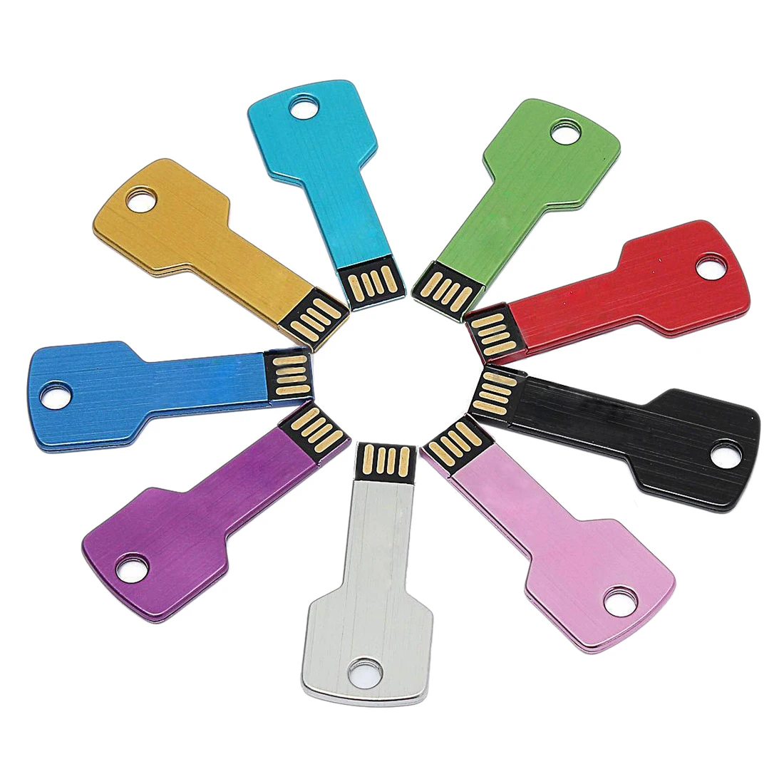 10 PACK 4GB USB 2 0 Memory Stick Flash Pen Drive Blue U font b Disk