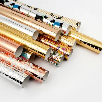 

Christmas Wrapping Paper Xmas Snowman Wrapping Paper Gift Present Xmas Party Gift Box Christmas Decoration Gift Packing Paper