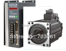 AC servo motor with new driver 1 8kw for cnc machine font b tool b font
