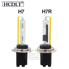 Hcdlt 12В 55 Вт Ксеон D2H HID проектор лампа фары 5500 K HID Xenon H7 H1 H3 H11 HB3 HB4 9012 H11R H7R 55 Вт автомобиль свет лампы