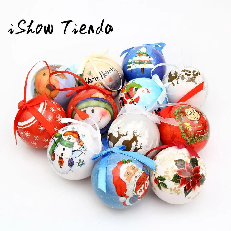 

1Pcs Christmas Balls Baubles Party Xmas Tree Decorations Hanging Ornament Decor#25