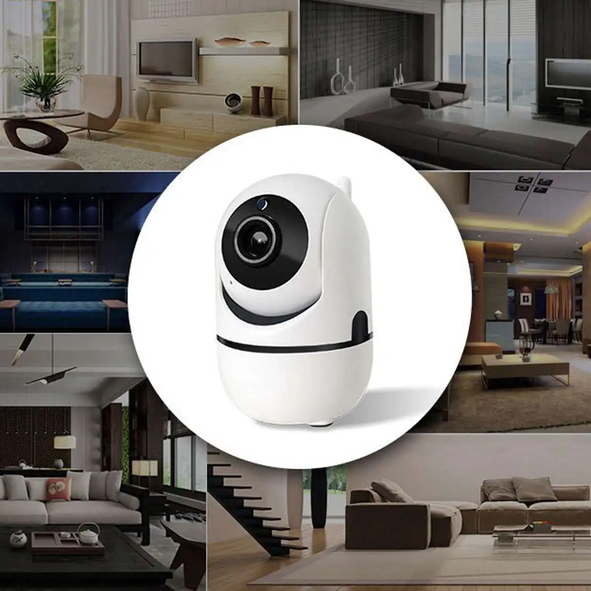 1080P умная Беспроводная ip-камера аудио Wifi камера видеонаблюдения домашняя сигнализация 2.0MP камера наблюдения крытая камера alexa для echo