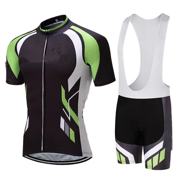 

New ProTEAM Cycling Jersey Bike Short SET MTB Ropa Ciclismo Mens Women Cycling WEAR Mens BICYCLING Maillot Culotte Breathable