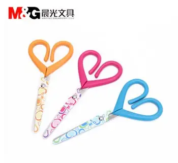 

M&G Heart-shaped Printing Scissors Student Safety Scissors