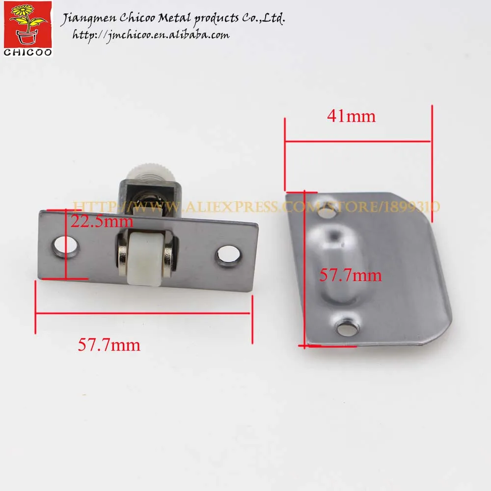 1Piece Stainless steel + zinc alloy +plastic door ball catch,closet door ball catch,catches cabinet
