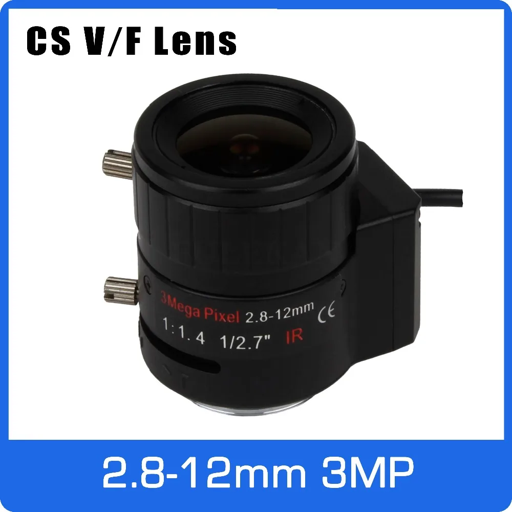3Megapixel DC AUTO IRIS Varifocal CCTV Lens 2.8-12mm CS Mount For 720P 1080P Box Camera IP/AHD Camera Free Shipping 3Megapixel DC AUTO IRIS Varifocal CCTV Lens 2.8-12mm CS Mount For 720P 1080P Box Camera IP/AHD Camera Free Shipping