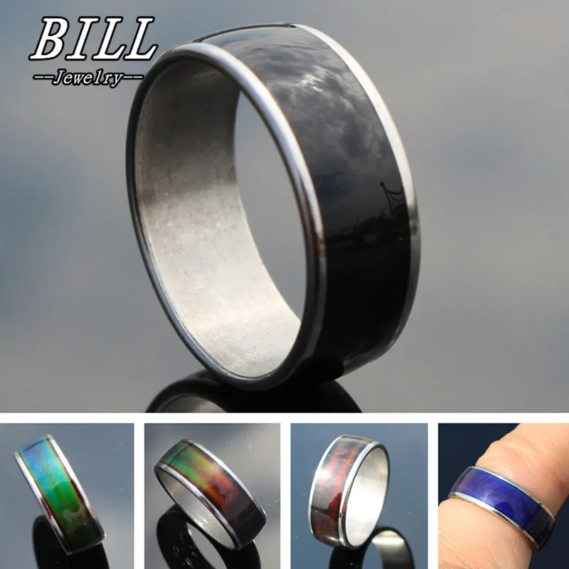 

R038 Mood Rings For Women Men Temperature Changing Color Magic Emotion Feeling Ring Fashion Jewelry Finger Anel Anillos 2017 NEW