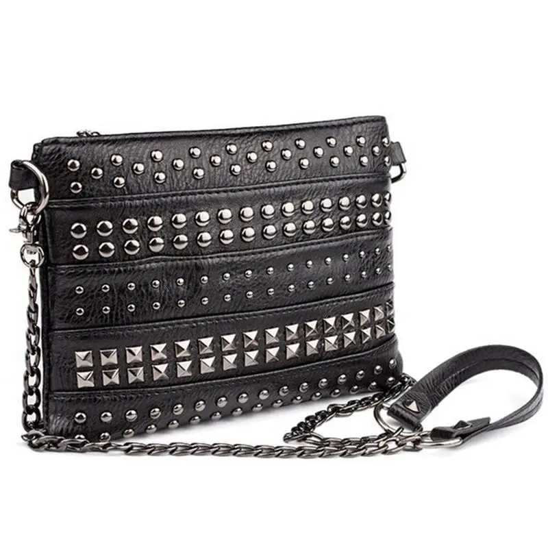 Stud Envelope Clutch font b Luxury b font font b Women b font Leather font b