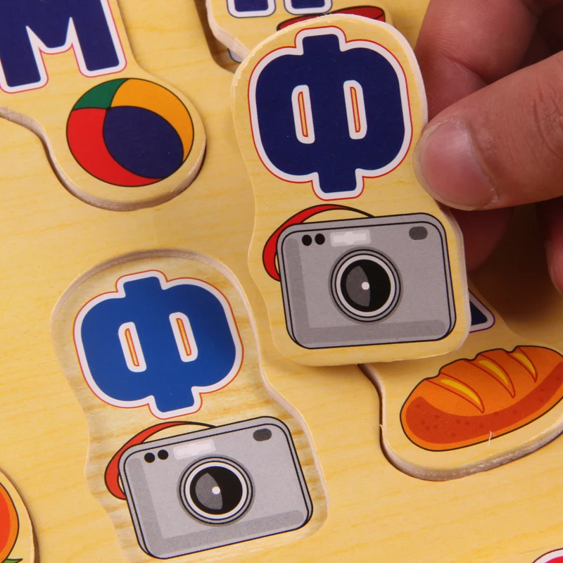 Wooden Puzzle Russian Letter Learning Board Child Alphabet Watch Grabs Early Learning Russian Alphabet Cognitive 3D Puzzle Wooden Puzzle Russian Letter Learning Board Child Alphabet Watch Grabs Early Learning Russian Alphabet Cognitive 3D Puzzle