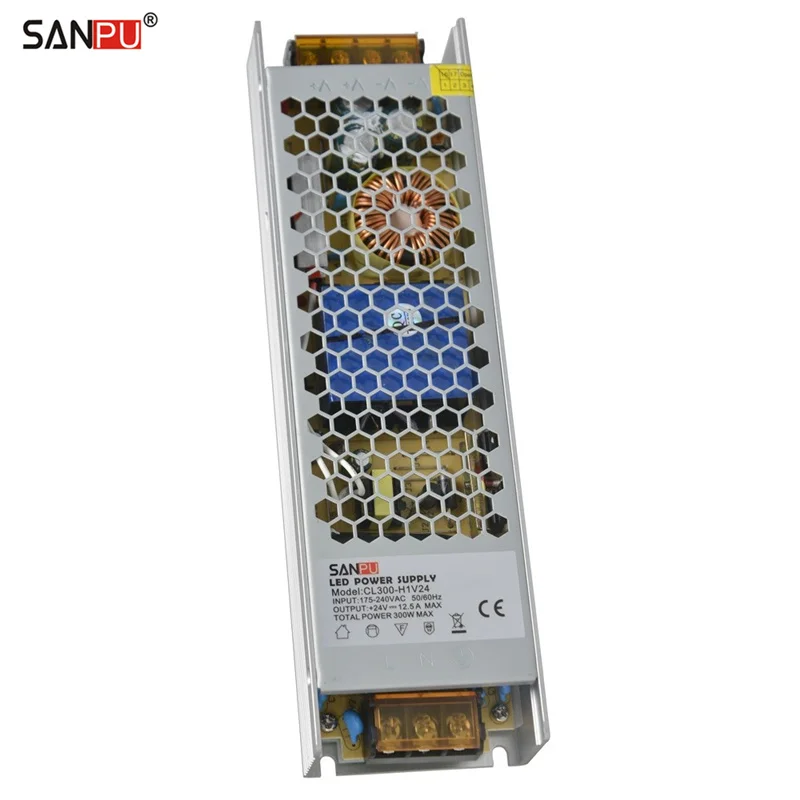 Импульсный источник питания SANPU 24 В 300 Вт 12 а|switch power|switching power supplyswitching switch supply |