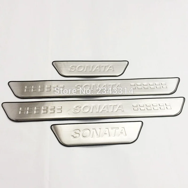 For-2015-2016-Hyundai-Sonata-Stainless-Scuff-Plate-Door-Sill-Protector-Trim-Kick-Guard-Pedal-Cover (5)