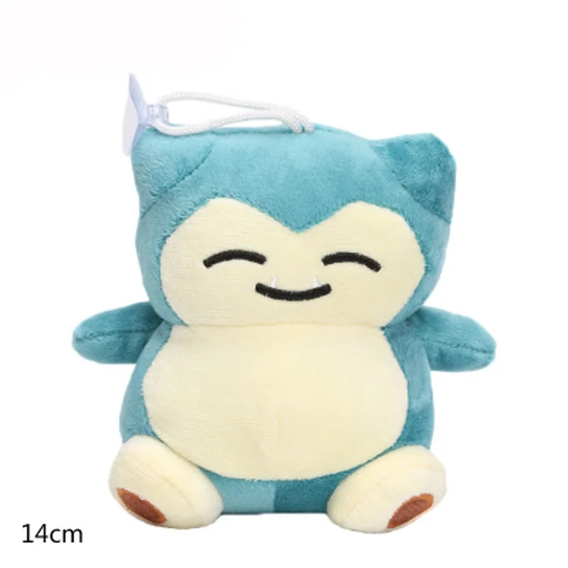 High quality Pikachu Soft Plush Doll Kids Children s Toys Gifts 14 cm Snorlax Free shipping