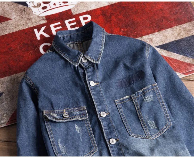 Осенняя мужская соединенная джинсовая куртка, комплект, японский ретро мотоциклетный комбинезон, облегающий, корейский, хип-хоп, 0 размеров XXL