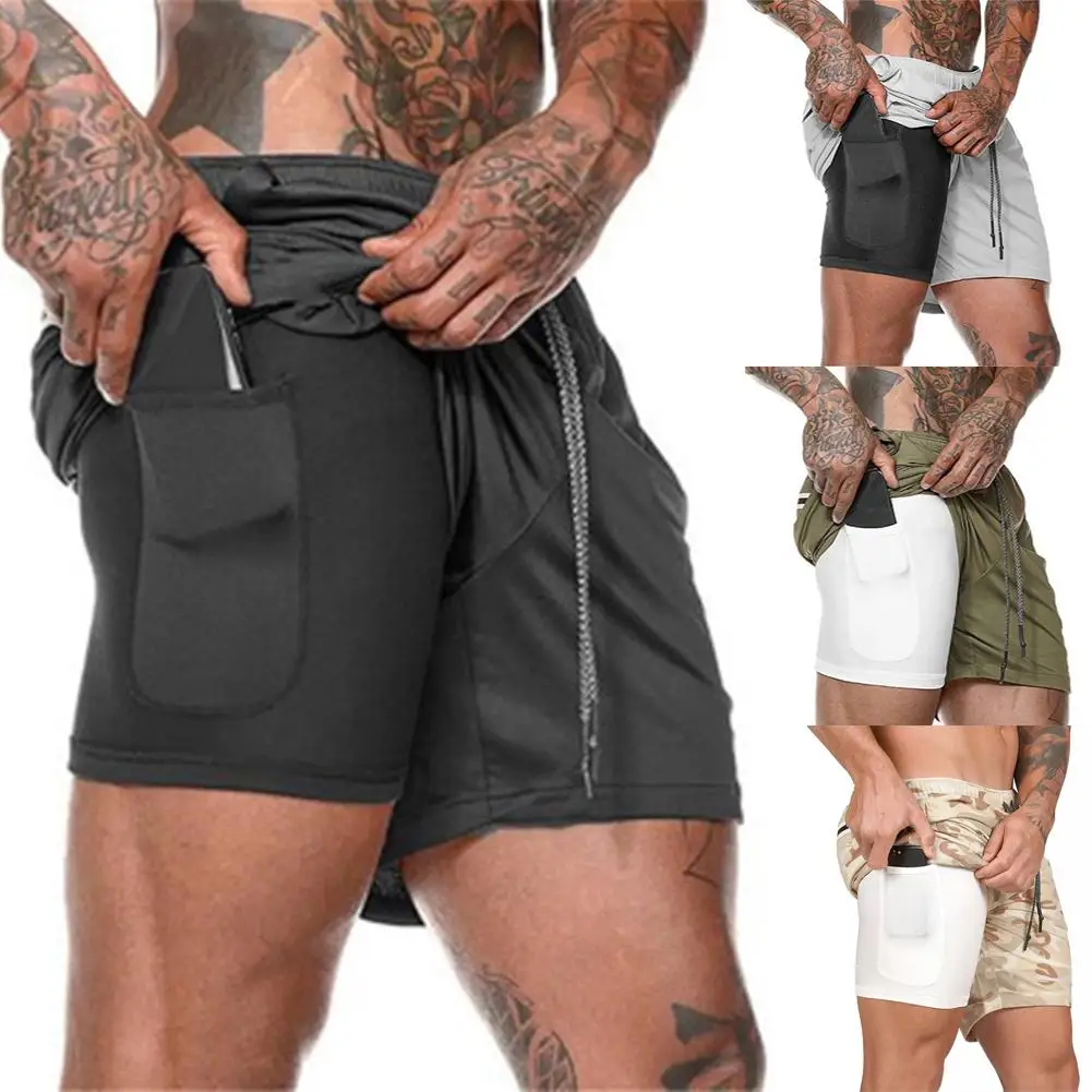 HobbyLane мужские быстросохнущие шорты большого размера для занятий фитнесом и бегом