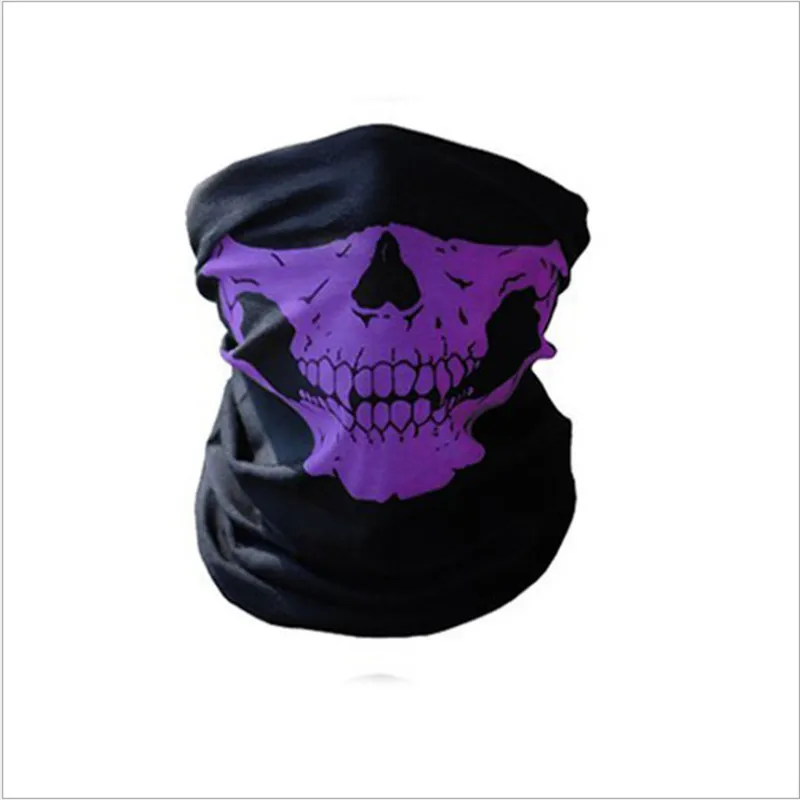 Мотоциклетная маска с черепом, маска для лица, женская и Мужская велосипедная бандана, многофункциональная повязка на голову, повязка на шею, волшебный головной шарф для рыбалки