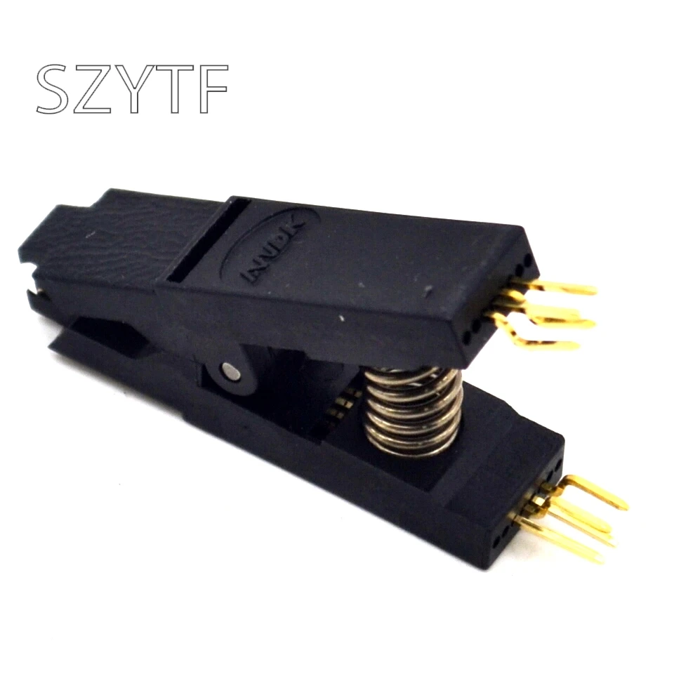 SOIC8 SOP8 тестовый зажим для EEPROM 93/25/24Cx программирование в цепи+ 2 адаптера