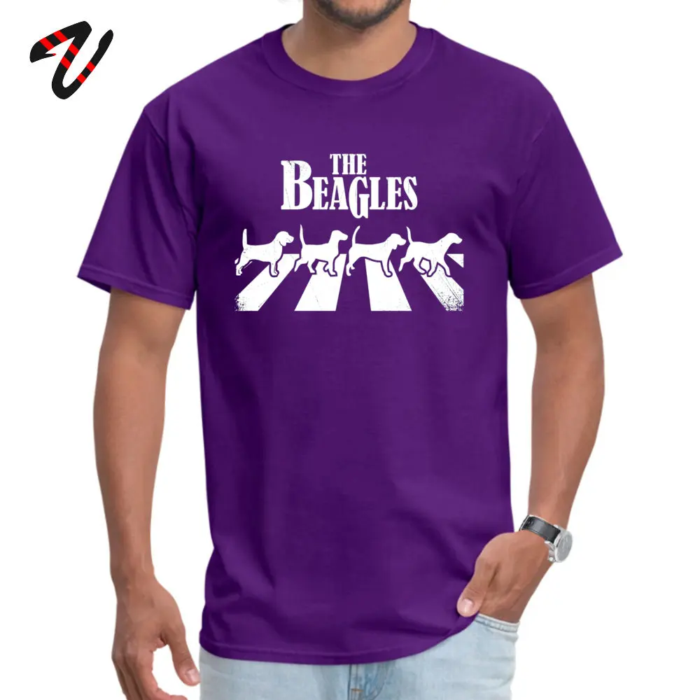 3D Printed Short Sleeve Tops & Tees Thanksgiving Day Fitted Crewneck 100% Cotton T Shirt Youth Top T-shirts The Beagles Shirt The Beagles Shirt19652 purple