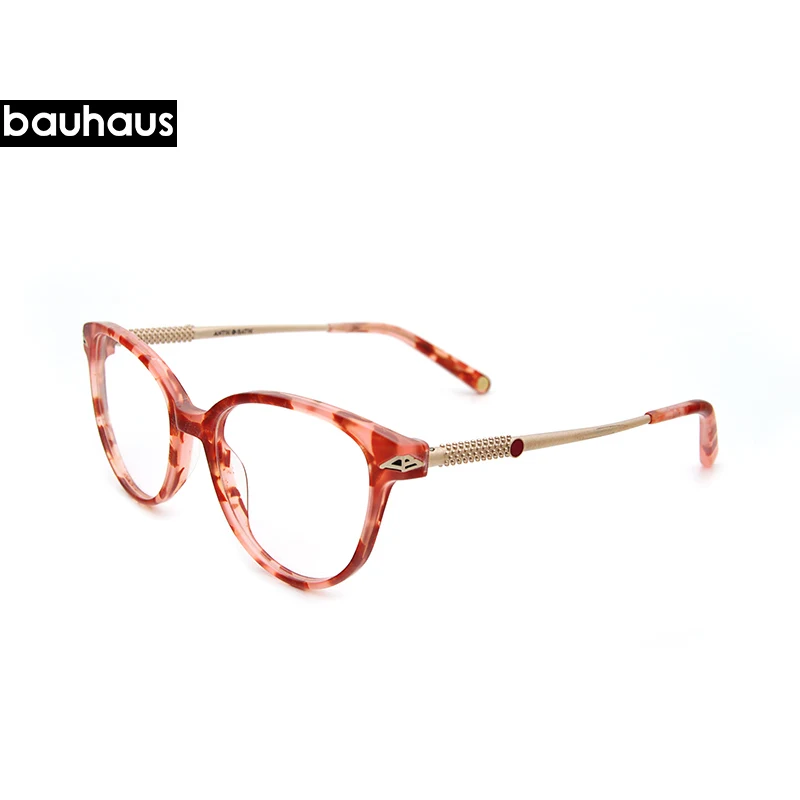 Bauhaus бабочка оптические очки Женская оправа ацетат очки женские очки для глаз oculos de очки по назначению очки