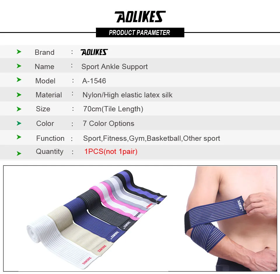 AOLIKES 1 шт., для баскетбола, бадминтона, тенниса, налокотник, фиксатор лодыжки, эластичный спортивный для спортивного зала, Elbowband, фитнес-бандаж