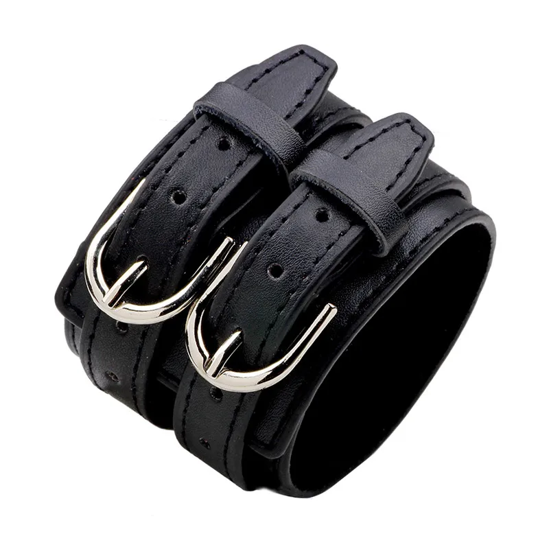 Модный винтажный панк ретро многослойный мужской кожаный браслет, модный плетеный браслет ручной работы, браслеты и браслеты для мужчин - Окраска металла: 80834