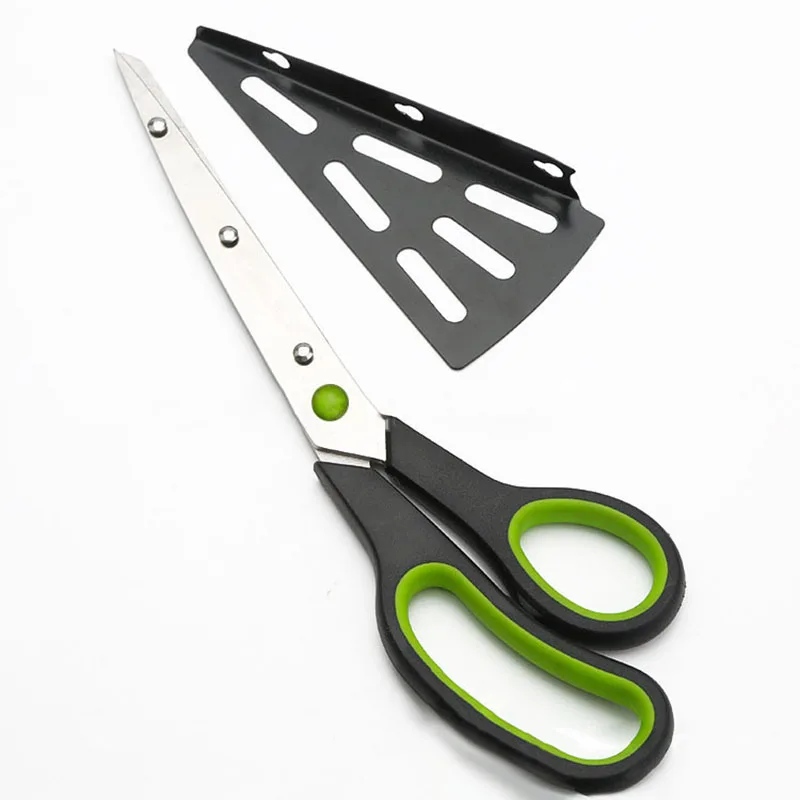 Mutifunctional Pizza Scissors Knife Stainless Steel Pizza cutter Slicer Baking Toolsl Kitchen Accessories